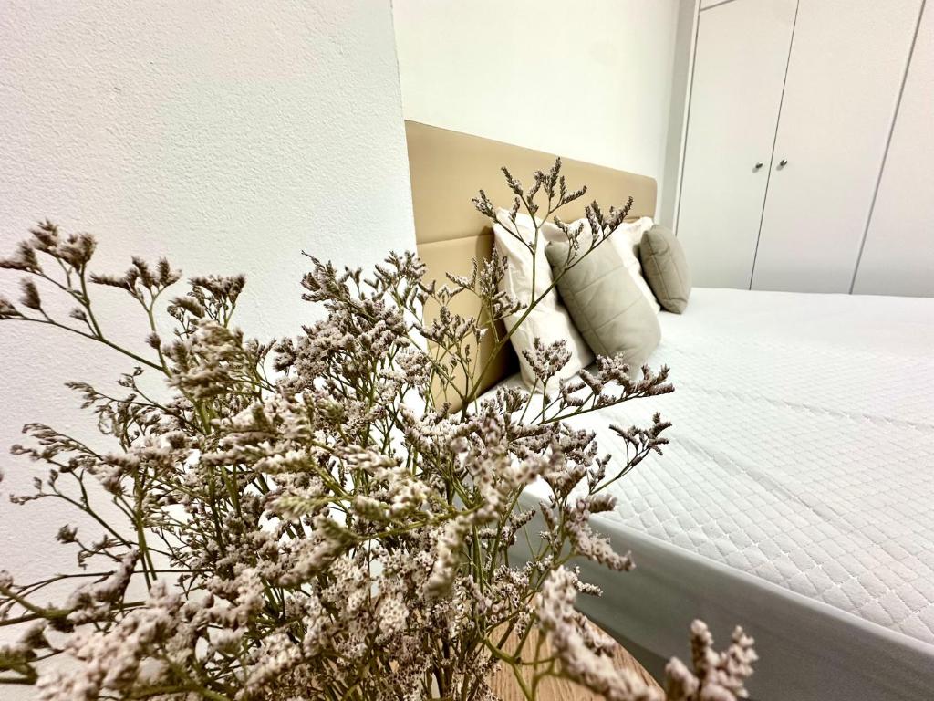 Postel nebo postele na pokoji v ubytování Mediterranean Blue - Secret Escape