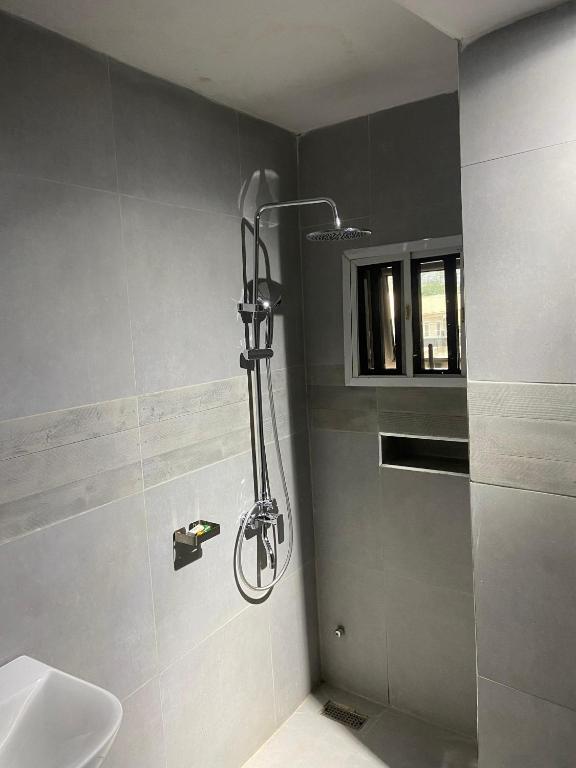 Koupelna v ubytování ComeInn CAS Hotel