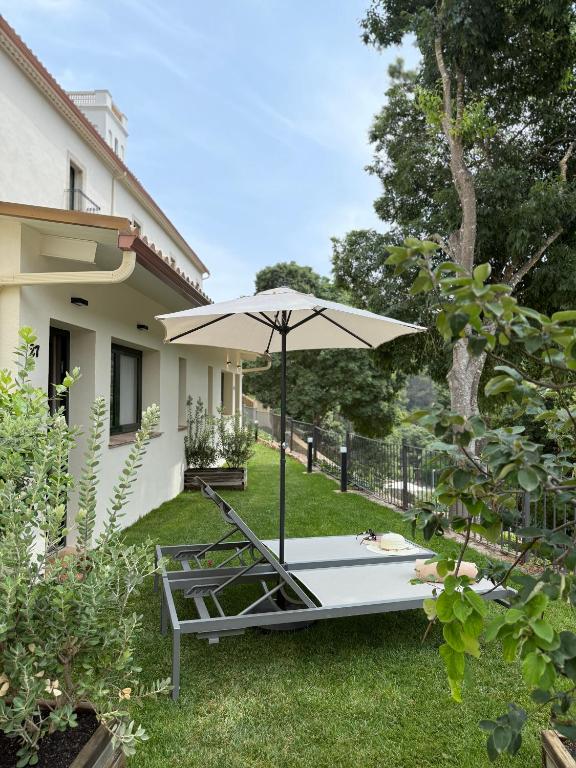 Zahrada ubytování Hotel Convent de Begur