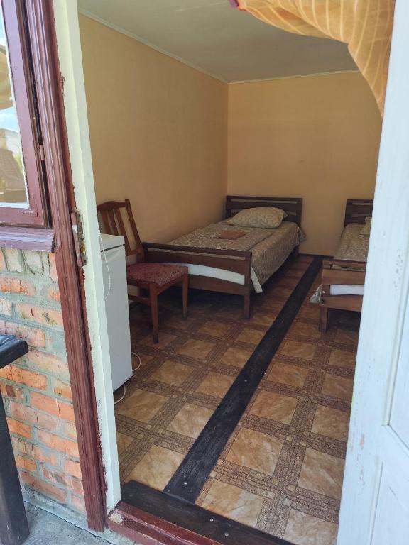 Postel nebo postele na pokoji v ubytování садиба ТУГАН-ДВІР