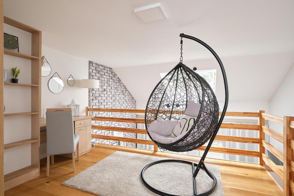 Posteľ alebo postele v izbe v ubytovaní Apartament Karkonoskie Tarasy