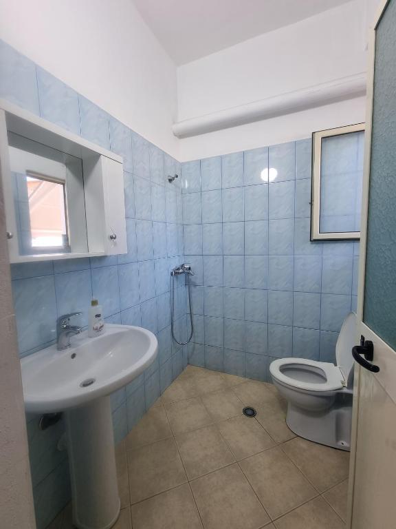 Koupelna v ubytování Villa Alvara