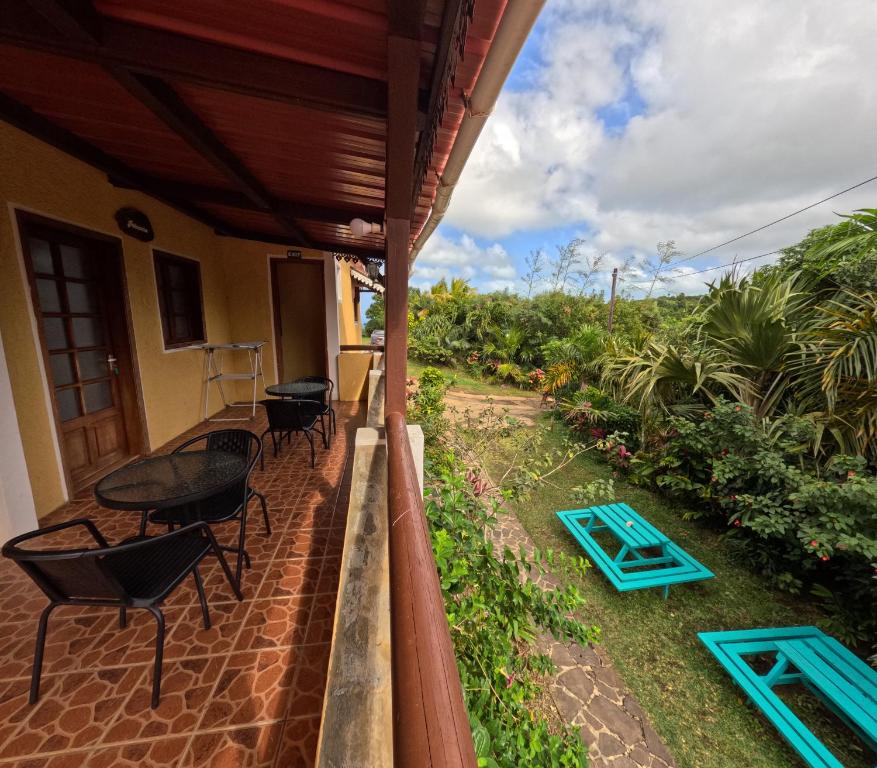 Zahrada ubytování Le Tropical Chez Jeannette