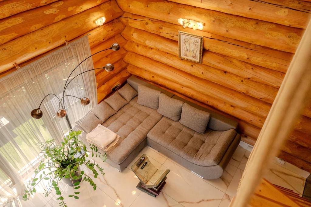 Posezení v ubytování Chalet -VV