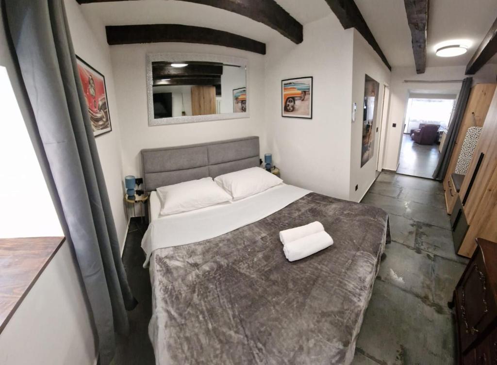 Postel nebo postele na pokoji v ubytování Island Chill Apartments TWO