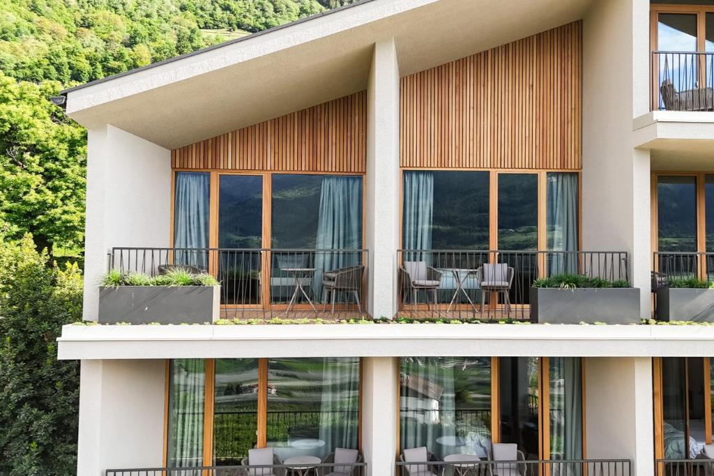 Balkón nebo terasa v ubytování Hotel Niedermair
