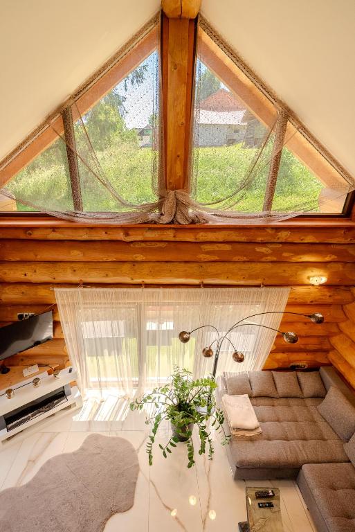 Posezení v ubytování Chalet -VV