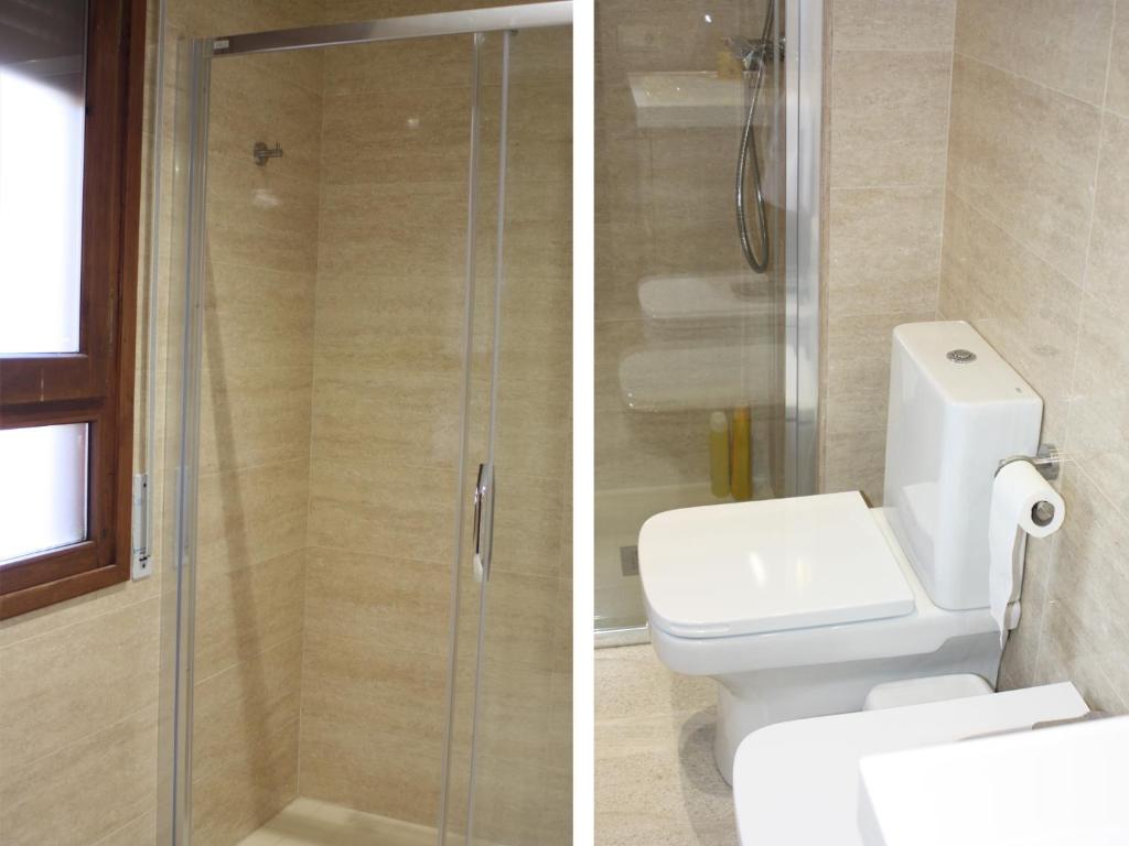 Koupelna v ubytování Apartamento Avenida