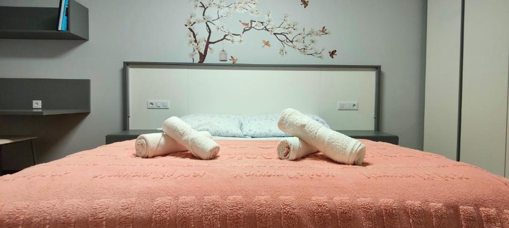 Postel nebo postele na pokoji v ubytování Casa-Nova Centro