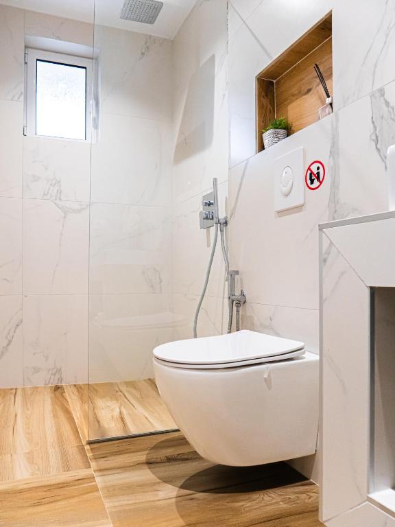 Vannituba majutusasutuses Ion Rooms