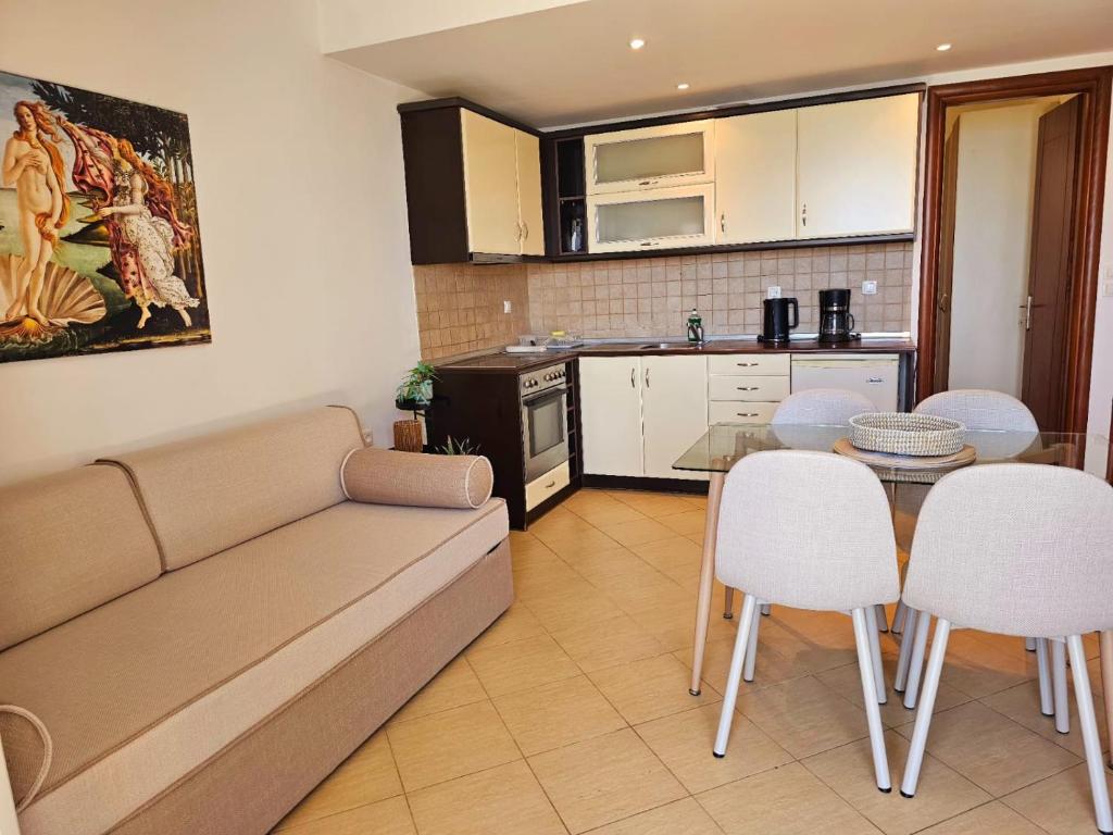 Kuchyňa alebo kuchynka v ubytovaní Corfu Dream Holidays Villas