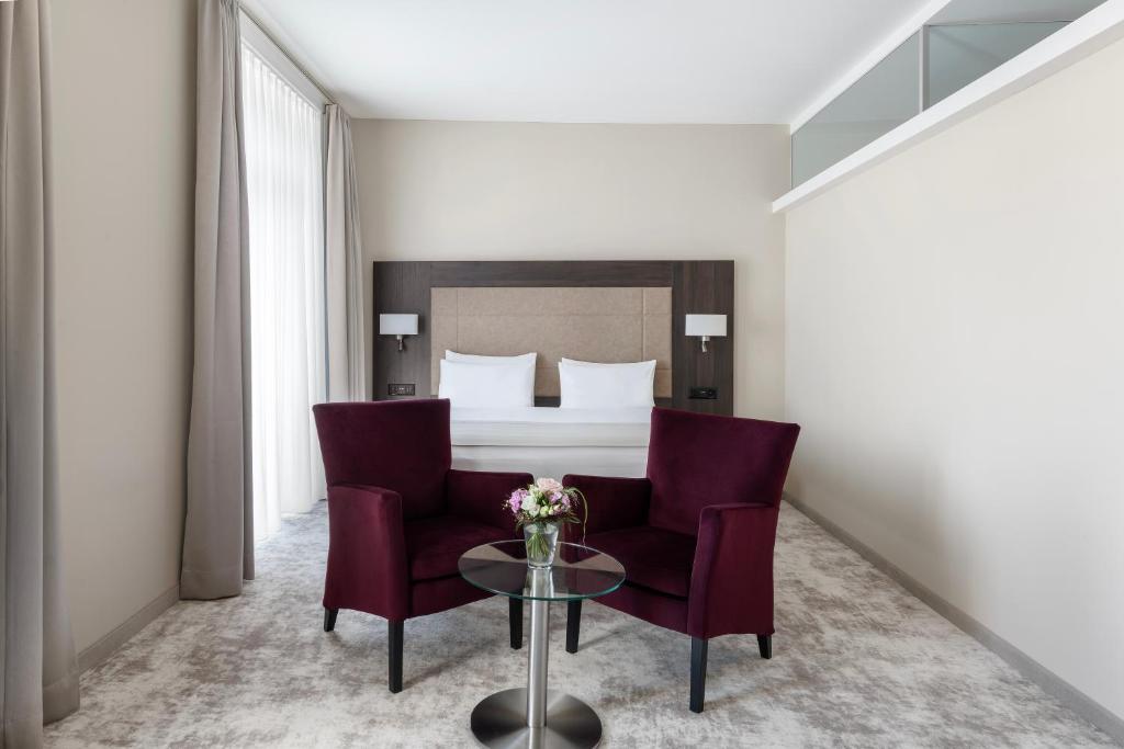 Posezení v ubytování Grand Hotel Europe