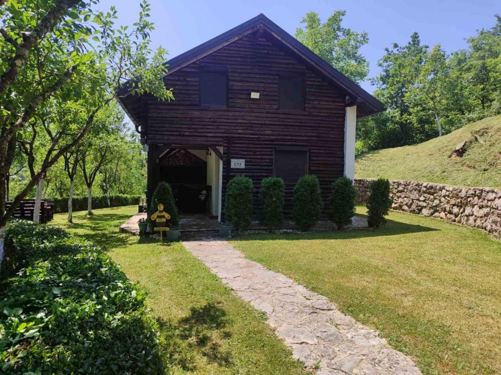 Κήπος έξω από το Village Gečat-Villa Una