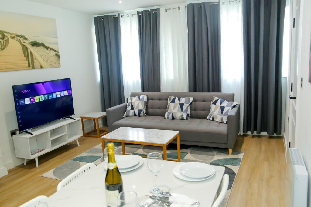 Leeds City Luxury Apartment - 1 Bed,Sleep 3 - Appartement Met 1 Slaapkamer