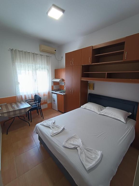 Postel nebo postele na pokoji v ubytování Accommodation Milla