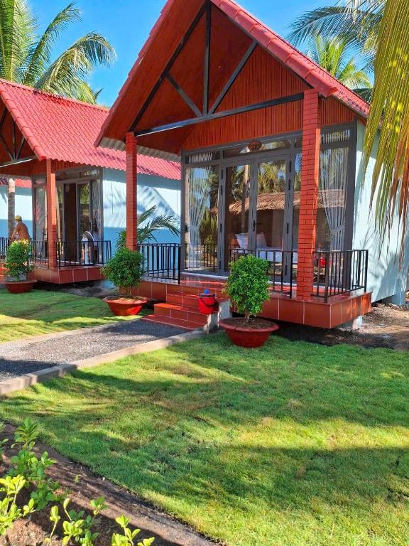 Zahrada ubytování Homestay Xóm Quê