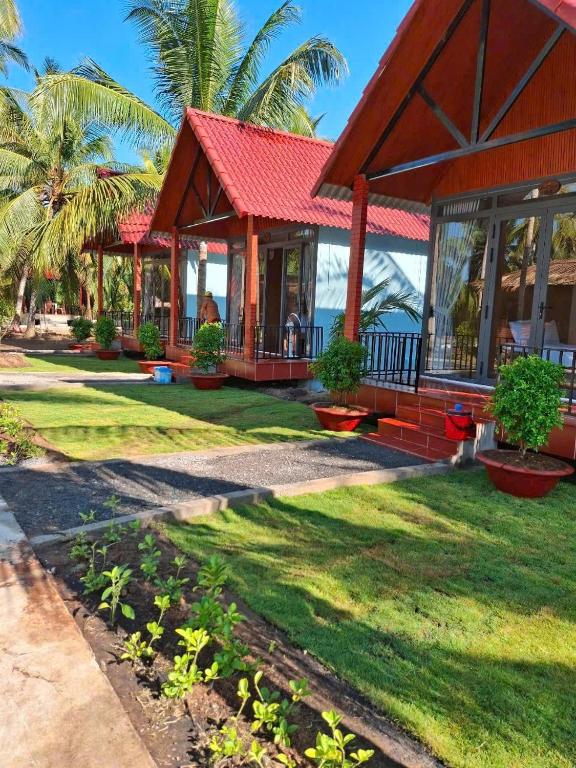 Zahrada ubytování Homestay Xóm Quê