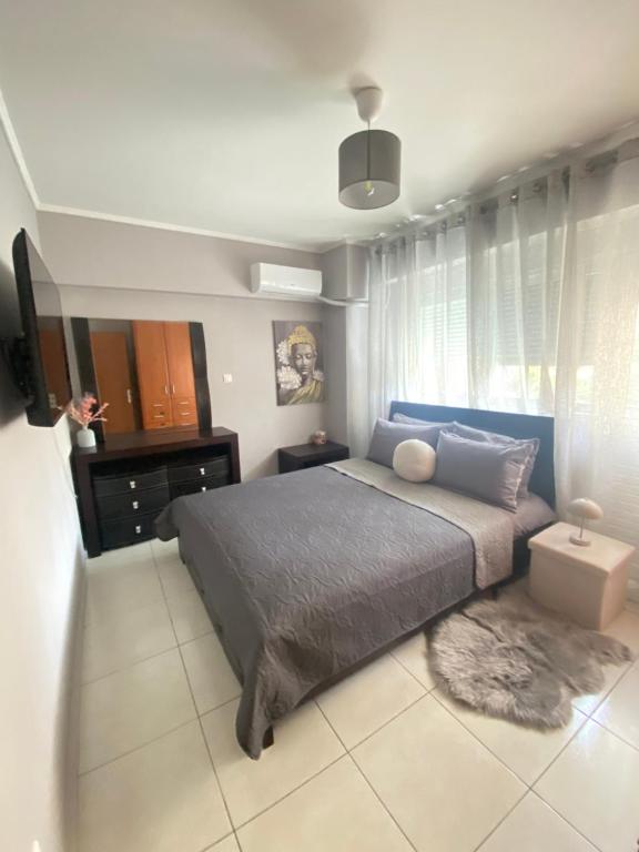 Postel nebo postele na pokoji v ubytování Cozy home