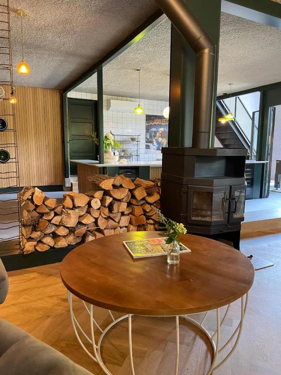 Een zitgedeelte bij B&B Boudevino