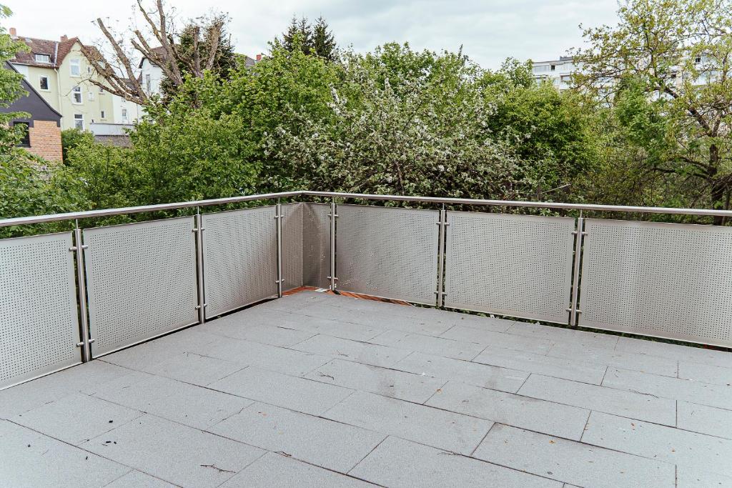 Balkón nebo terasa v ubytování Proud-Apartments Gießen