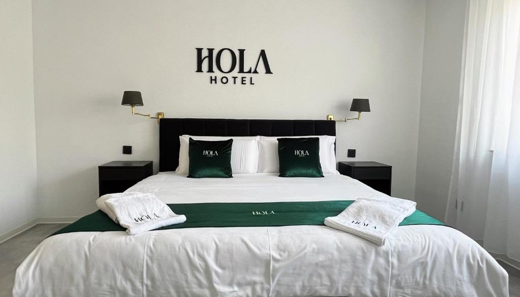 Postel nebo postele na pokoji v ubytování Hola Hotel Stuttgart