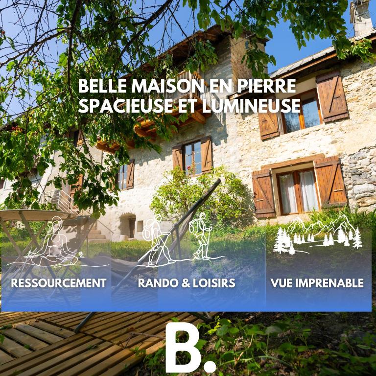 Belle maison en pierre - Saint-Crépin - Guillestre - Queyras