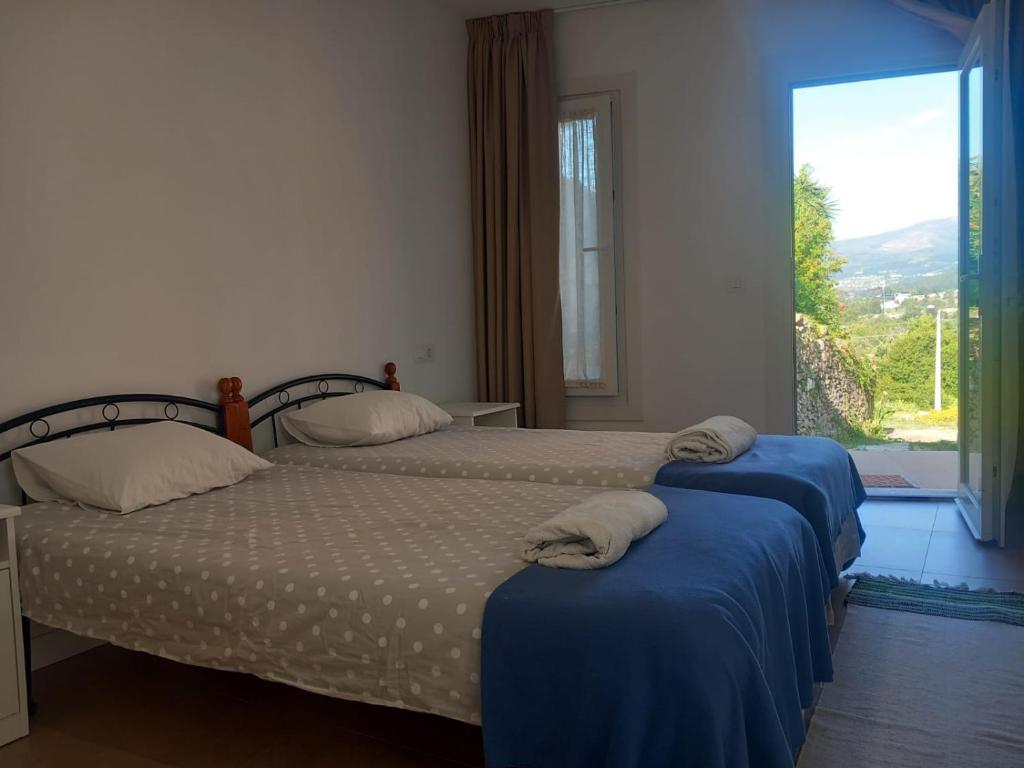 Casa Rural Abreu Do Louro - Zweibettzimmer Mit Eigenem Bad