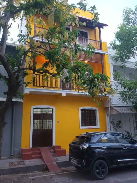 Budova, kde se apartmán nachází