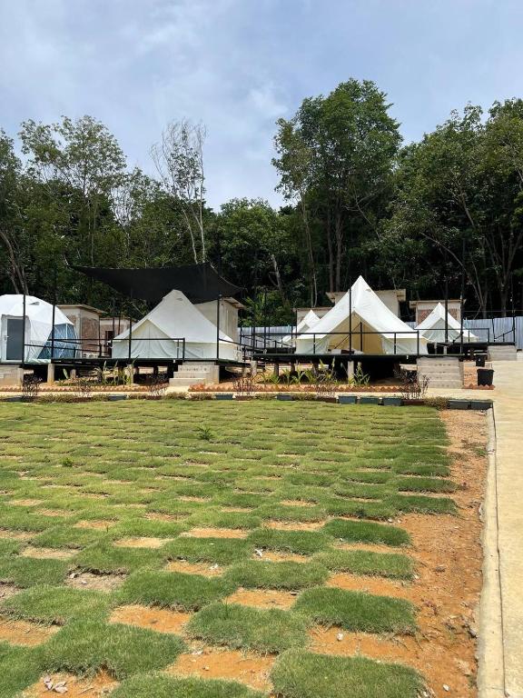 Zahrada ubytování Perhentian Glamping Dnamie - BS