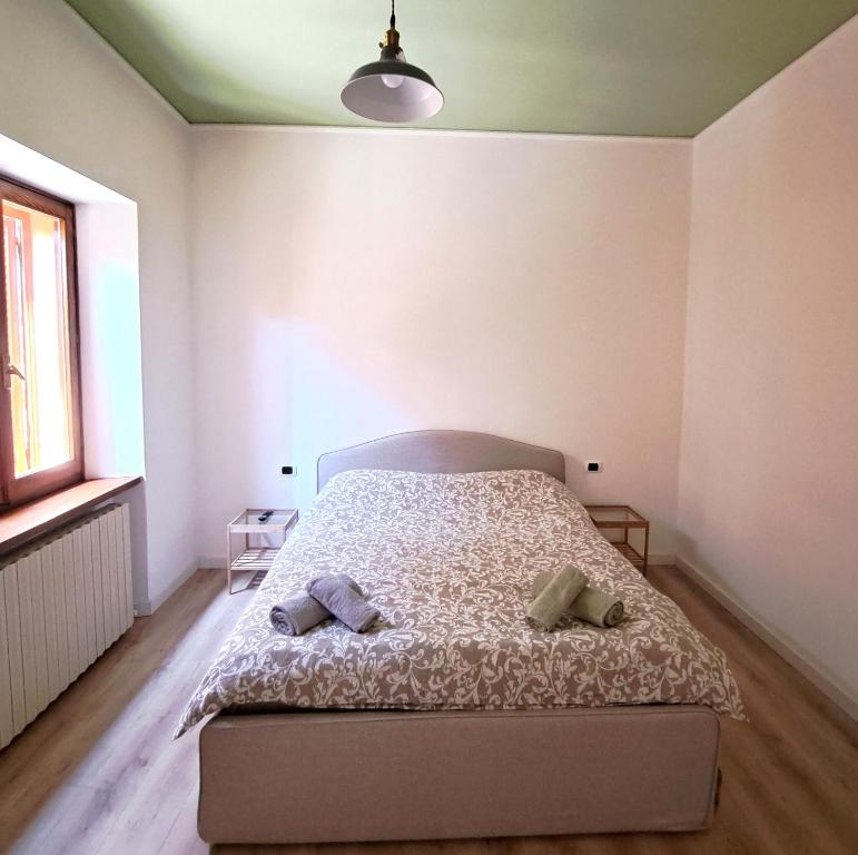 Postel nebo postele na pokoji v ubytování daClaudia,it
