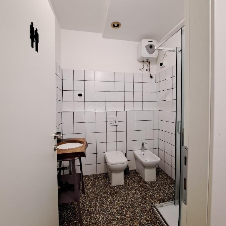 Koupelna v ubytování daClaudia,it