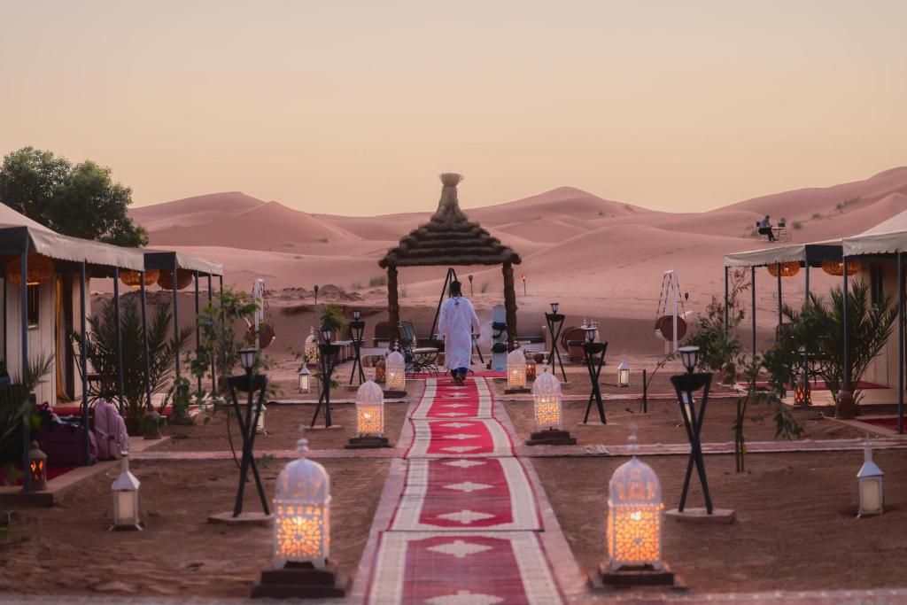 Hosté ubytování Merzouga Moonlight Desert Camp