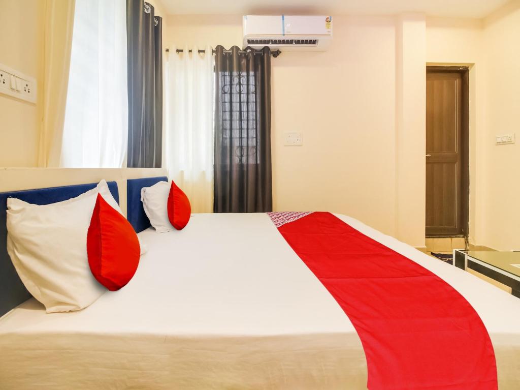 Postel nebo postele na pokoji v ubytování Super Hotel O Space Inn
