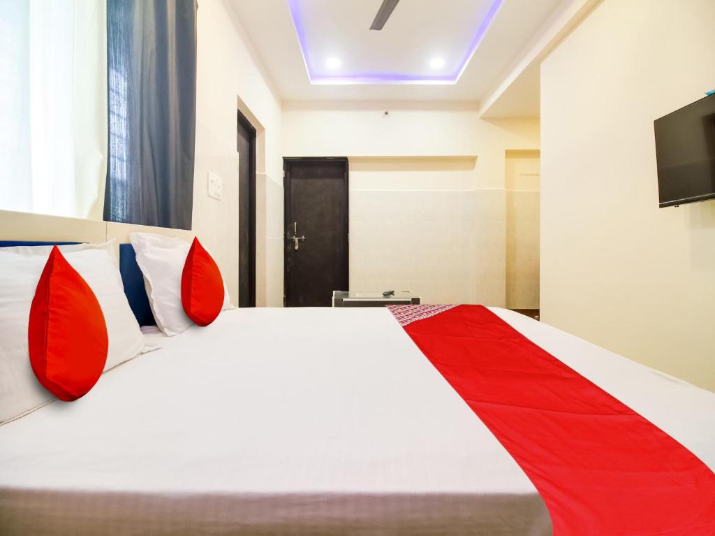 Postel nebo postele na pokoji v ubytování Super Hotel O Space Inn
