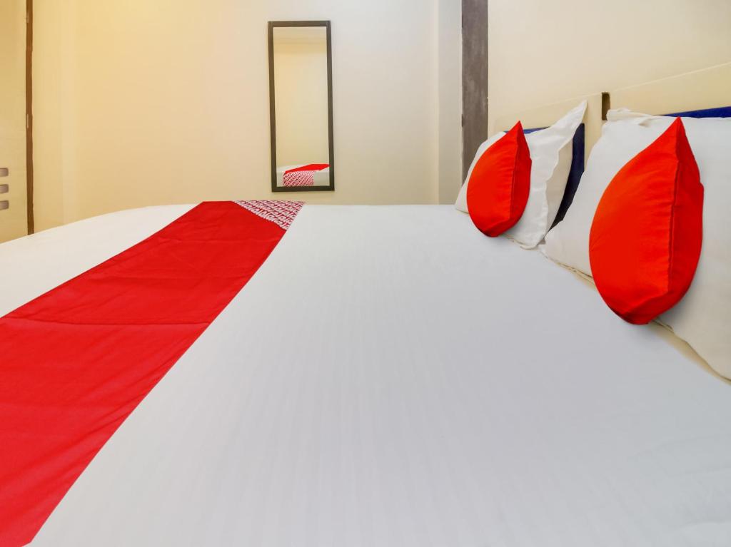 Postel nebo postele na pokoji v ubytování Super Hotel O Space Inn