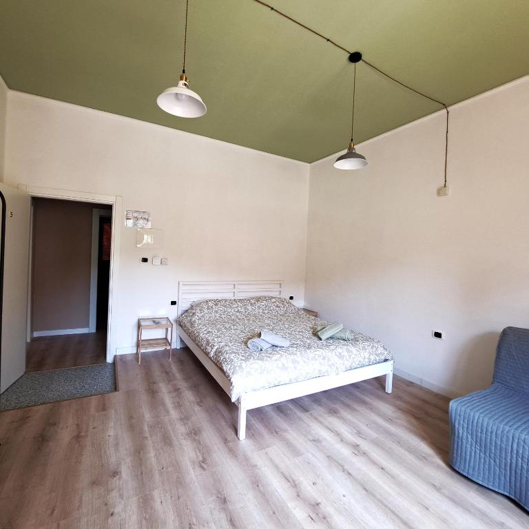 Postel nebo postele na pokoji v ubytování daClaudia,it