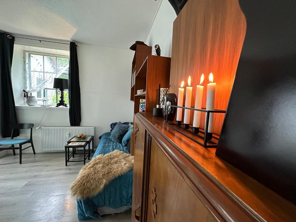 Posezení v ubytování Hobro guesthouse