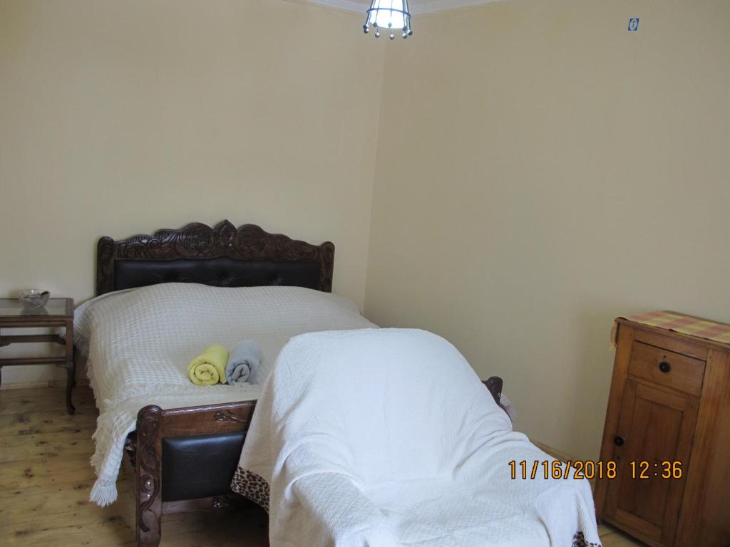 Postel nebo postele na pokoji v ubytování GuestHouse Ellie- Elisabeth