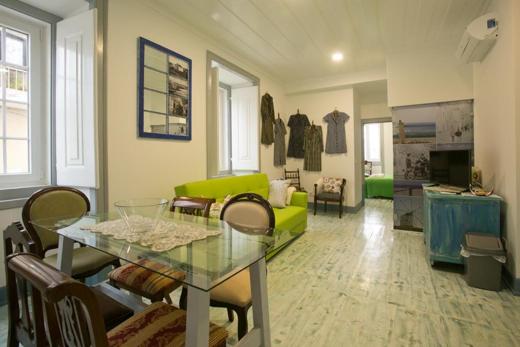 Posezení v ubytování Casas da villa - Apartments
