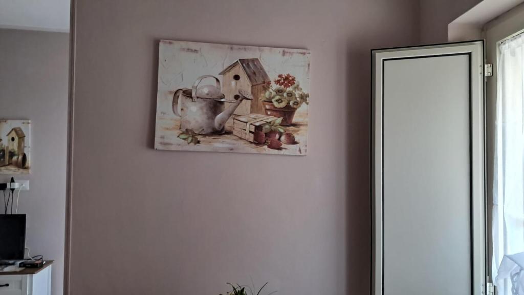 Telewizja i/lub zestaw kina domowego w obiekcie La Casa nel Borgo
