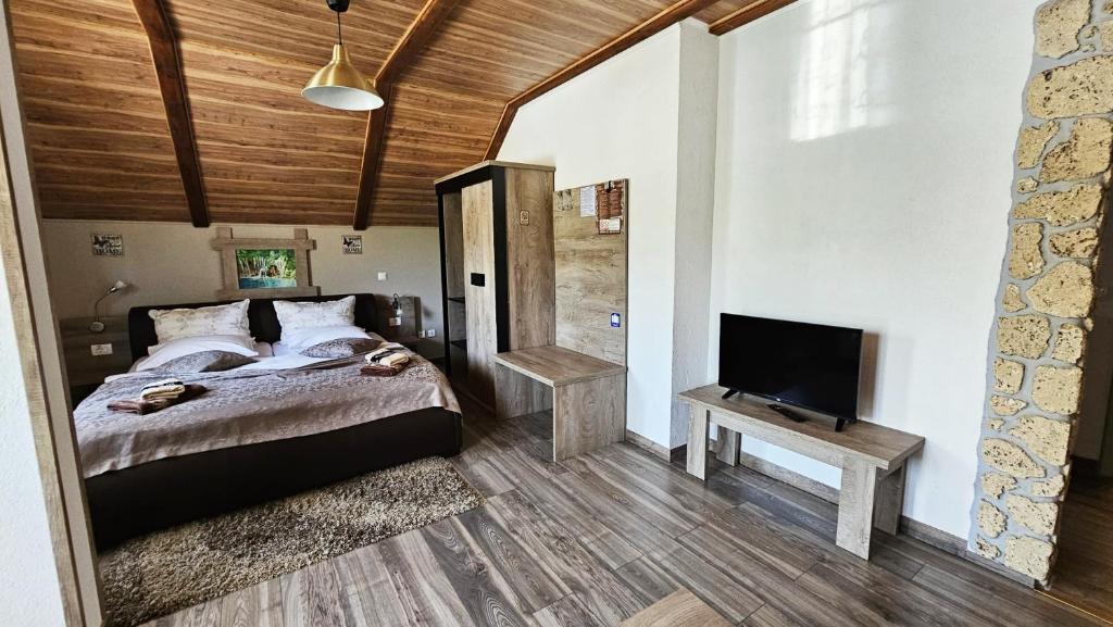 SEDRA Holiday Resort-Adults Only-Bed & Breakfastにあるベッド