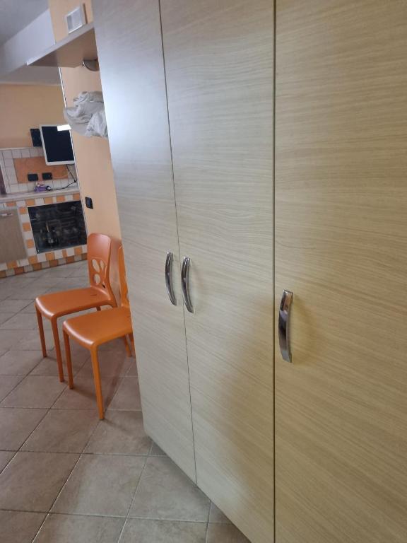 Kuchyň nebo kuchyňský kout v ubytování Casa a mare Piscitelli