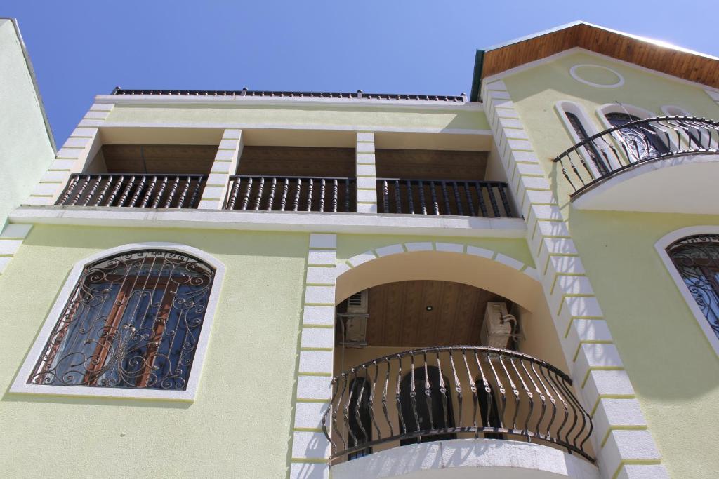 Balkón nebo terasa v ubytování Hotel Mimino