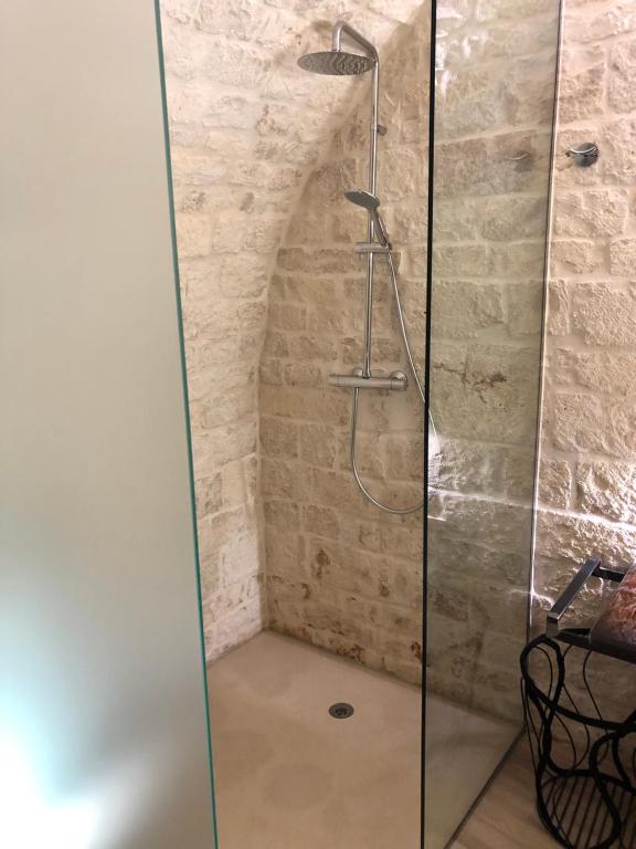 Koupelna v ubytování B&B Aurelia