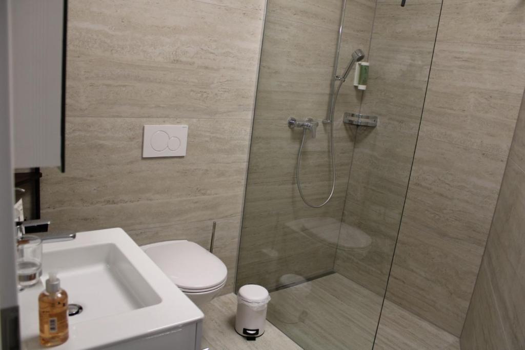 Koupelna v ubytování Résidence Appartment Gebenstorf