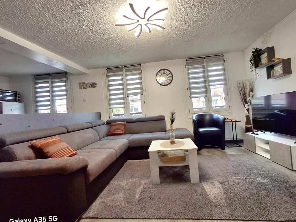 Telewizja i/lub zestaw kina domowego w obiekcie - 1 - Appartement charmant moderne 5 pers T3 73m2