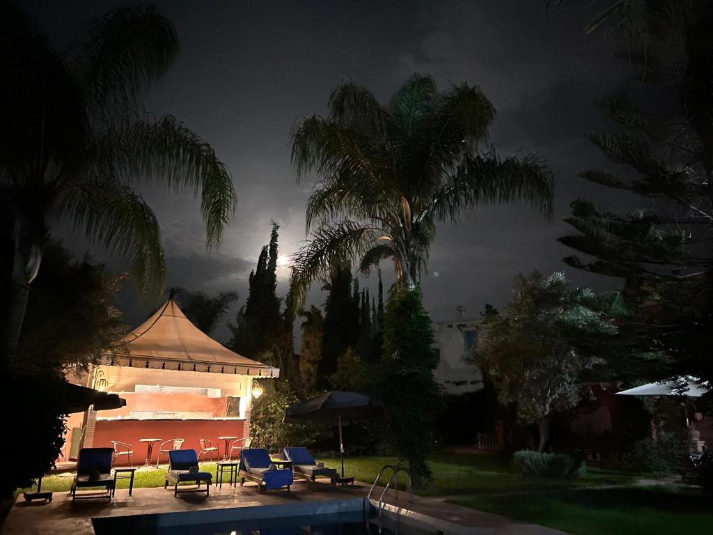 Giardino di Villa DALIA Route Ourika en Exclusivité
