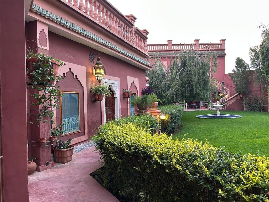 Giardino di Villa DALIA Route Ourika en Exclusivité