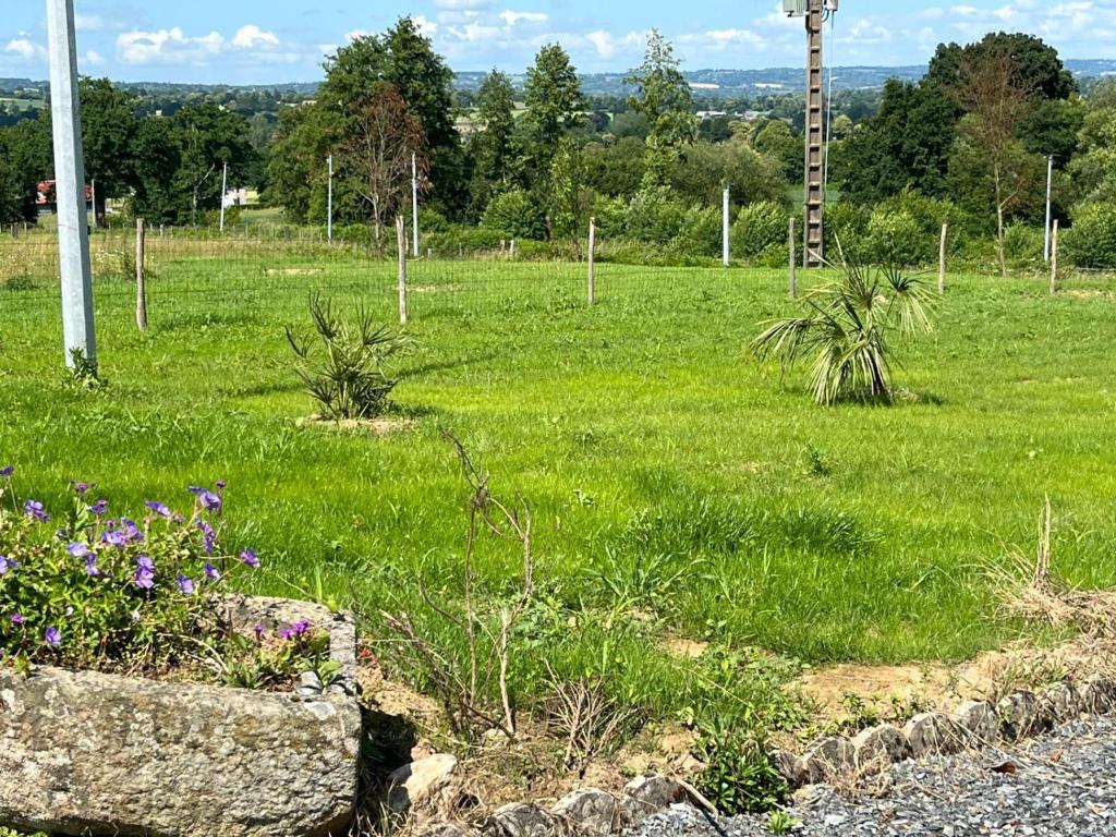 Jardin de l'établissement Gite Mont Saint Michel Chez Pépé Lucien