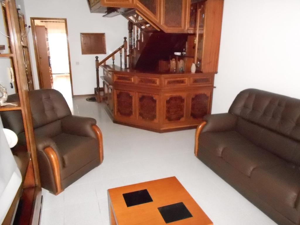 Ruang duduk di Vila do Conde Holidays Flat